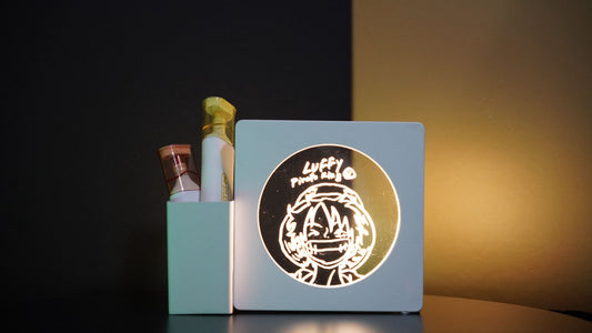 LED Acrylic Message Board Lamp: Write, Erase, Glow! ✨